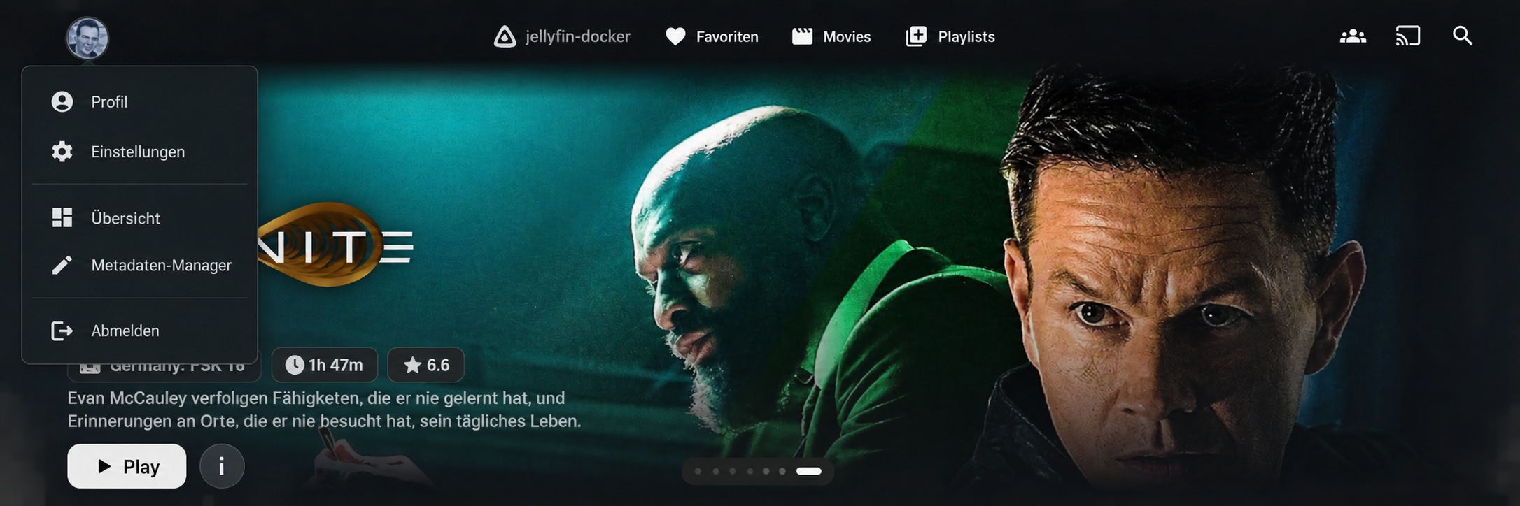 Jellyfin Nova – Modern Dark Theme Jellyfin Theme Nova – modernes Dark Design für den Jellyfin Medienserver